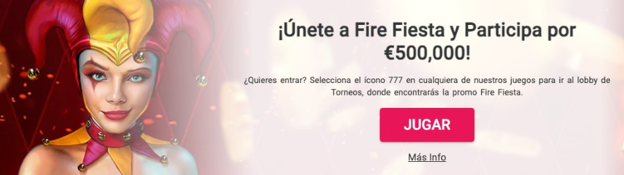 Promoción disponible en Spin Casino